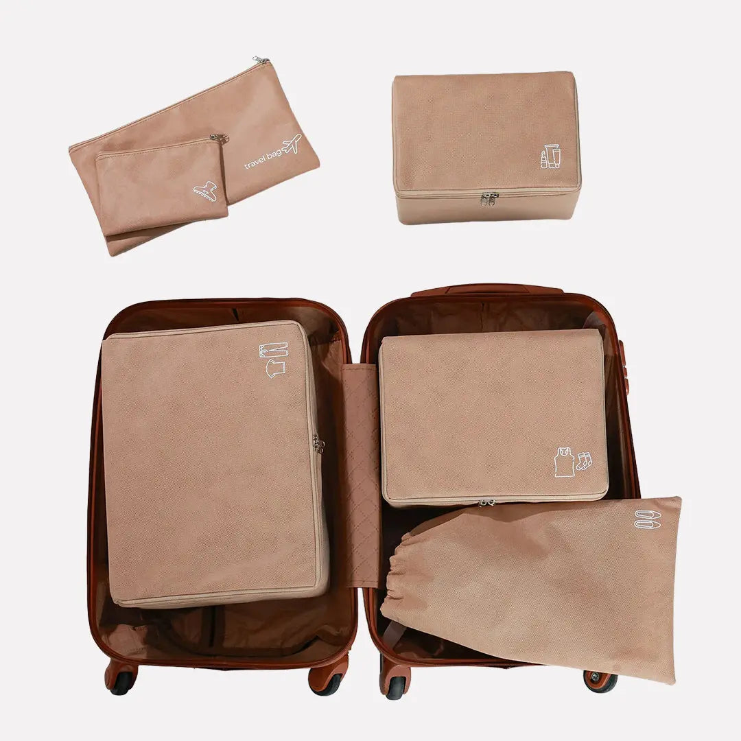 6 Parça Valiz Düzenleyici Set | Sıfır Karmaşa Normath