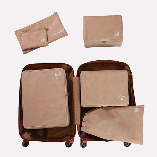 6 Parça Valiz Düzenleyici Set | Sıfır Karmaşa Normath