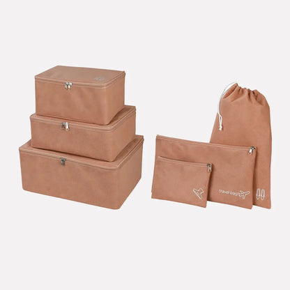 6 Parça Valiz Düzenleyici Set | Sıfır Karmaşa Normath