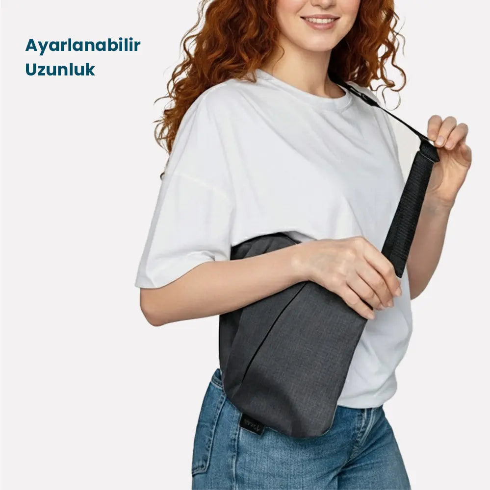Günlük Çapraz Çanta | Gizli Fermuar & Kesilmez Askı Normath